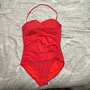 One piece ruched swimsuit